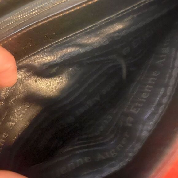 Etienne Aigner Black Leather Bag - Picture 11 of 13